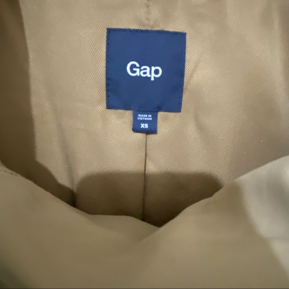 GAP Women’s Trench Coat NWOT Size XS - Picture 14 of 14